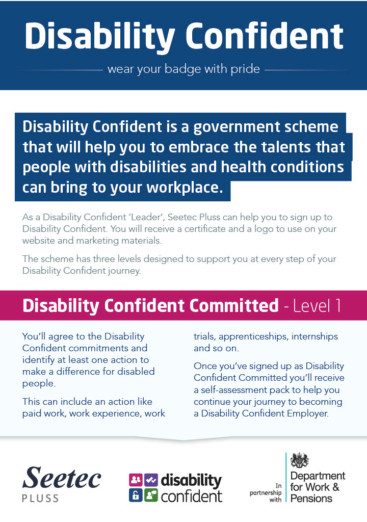 Overview of Disability Confident Leaflet